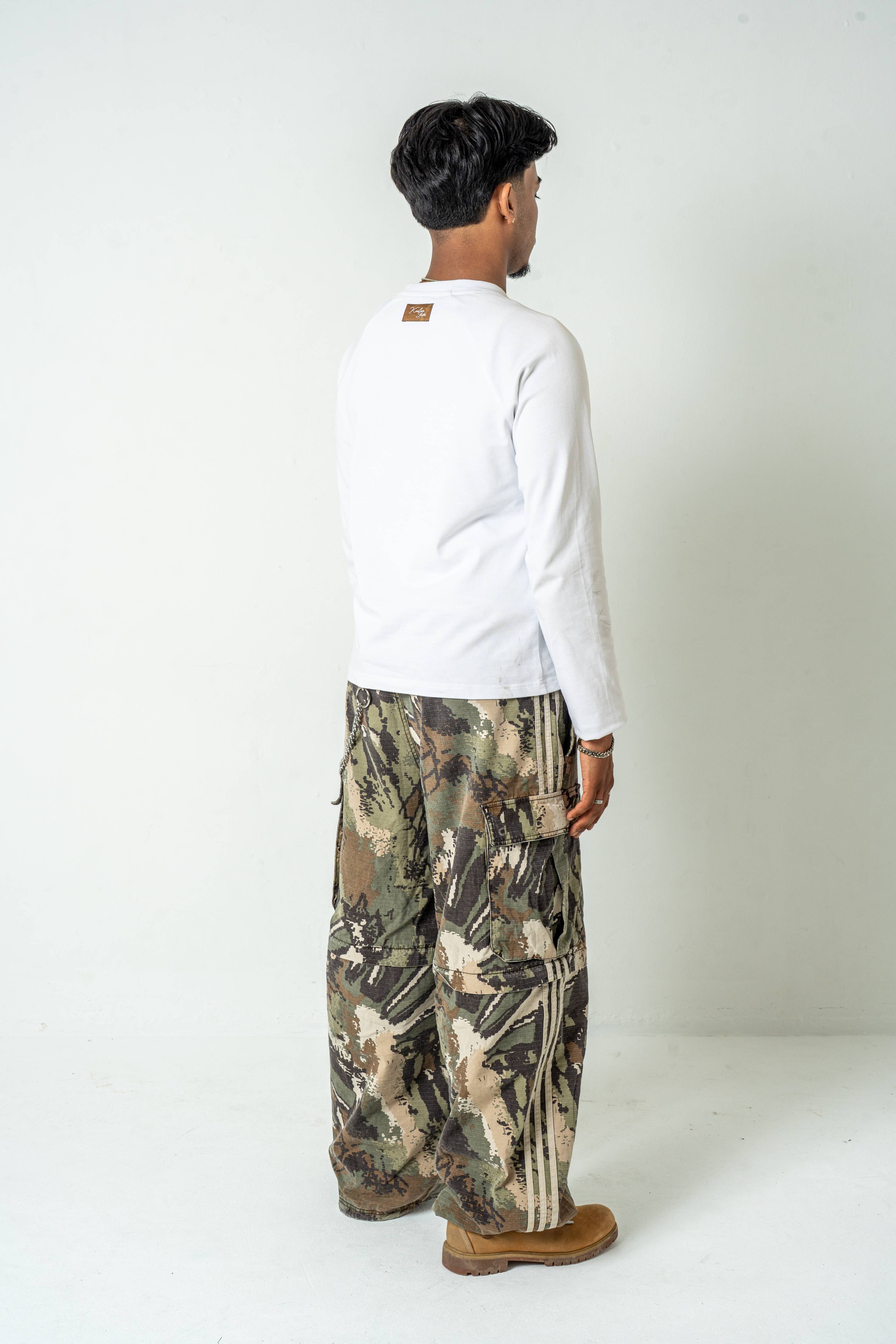 Printed White Longsleeve